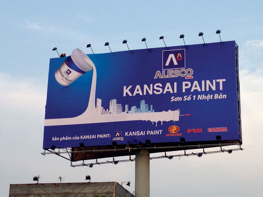 Quảng cáo tấm biển lớn
